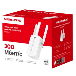 Amplificator de semnal wi‑fi mercusys mw300re, 300 mbps, alb Thumbnail 4