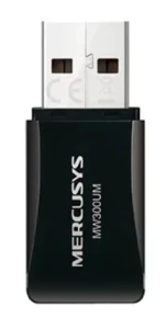 Usb aдаптер mercusys mw300um, чёрный Thumbnail 6