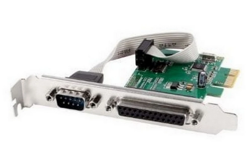 Карта расширения pci-express gembird pex-comlpt-01, разноцветная 2