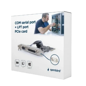Карта расширения pci-express gembird pex-comlpt-01, разноцветная Thumbnail 4