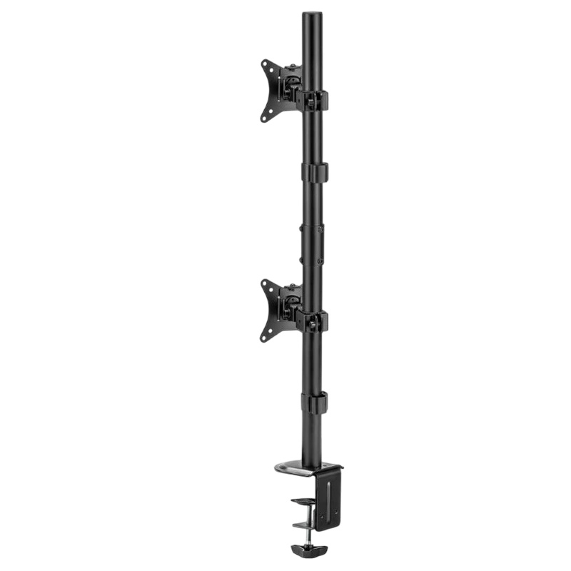 Настольный кронштейн для монитора gembird ma-d2-02, черный 10