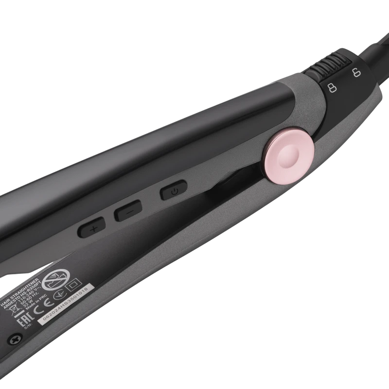 Выпрямитель для волос ardesto hs-r350pt, серый | розовый 2