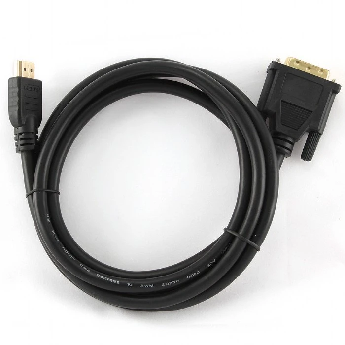 Cablu video cablexpert cc-hdmi-dvi-0.5m, hdmi (m) - dvi-i (m), 0,5m, negru 3