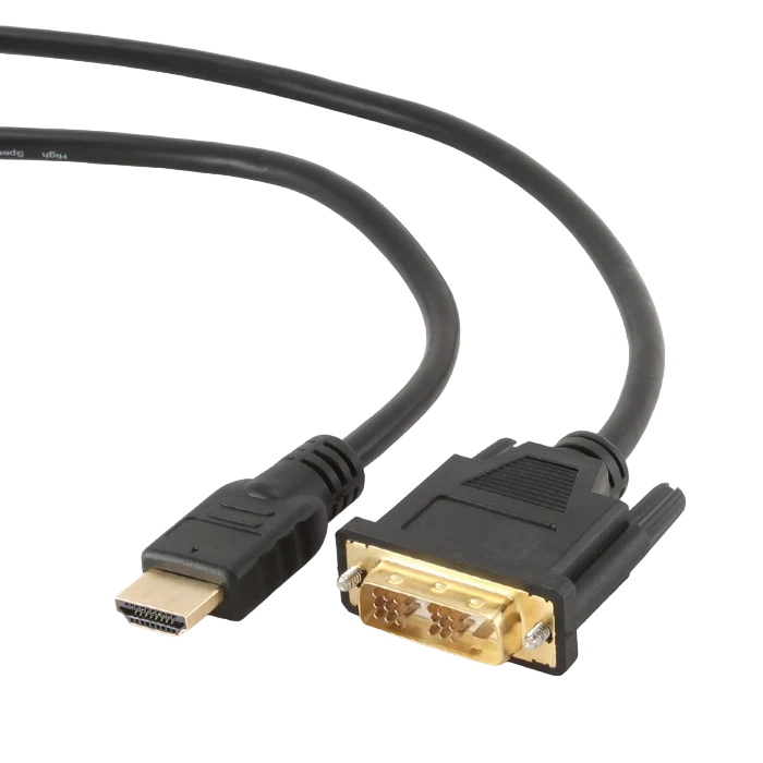 Cablu video cablexpert cc-hdmi-dvi-7.5mc, hdmi (m) - dvi-i (m), 7,5m, negru 4