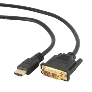 Cablu video cablexpert cc-hdmi-dvi-7.5mc, hdmi (m) - dvi-i (m), 7,5m, negru Thumbnail 4