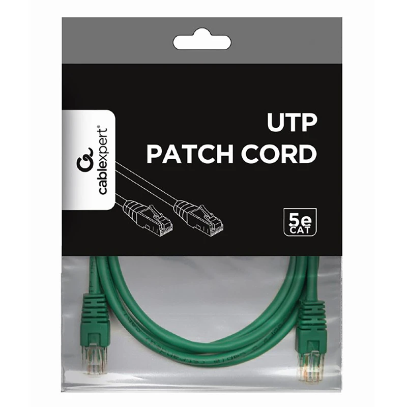 Patch cord cablexpert pp12-1.5m/g, cat5e utp, 1,5m, verde 4