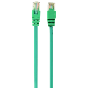 Патч-корд cablexpert pp12-1.5m/g, cat5e utp, 1,5м, зелёный