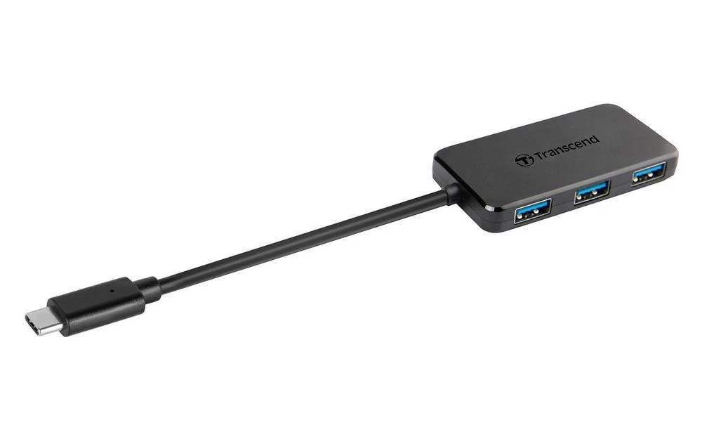 Adaptor hub transcend hub2c, negru 2
