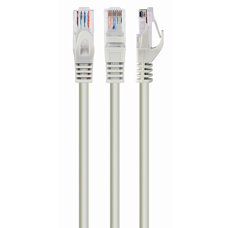 Патч-корд cablexpert pp6u-0.5m, cat6 utp, 0,5м, серый 6