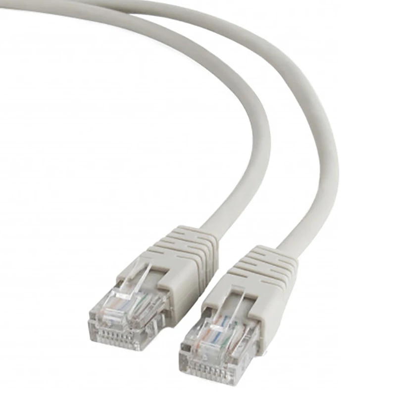 Патч-корд cablexpert pp6u-0.5m, cat6 utp, 0,5м, серый 7