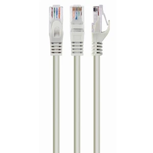 Патч-корд cablexpert pp6u-0.5m, cat6 utp, 0,5м, серый