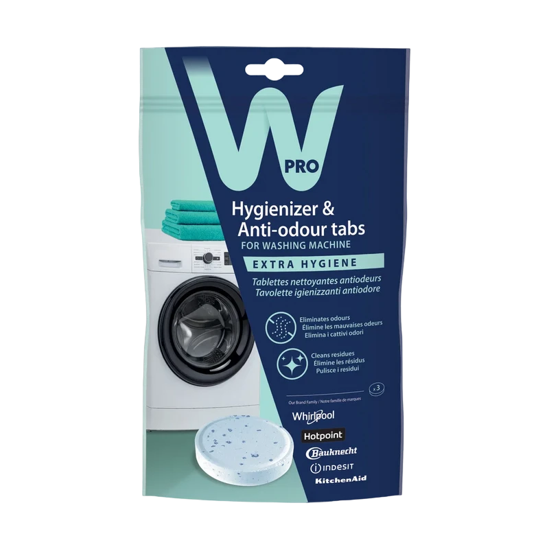 Гигиеническое средство и таблетки для стиральной машины whirlpool wpro 2