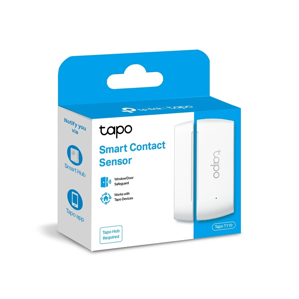 Умный контактный датчик tp-link tapo t110, белый 8