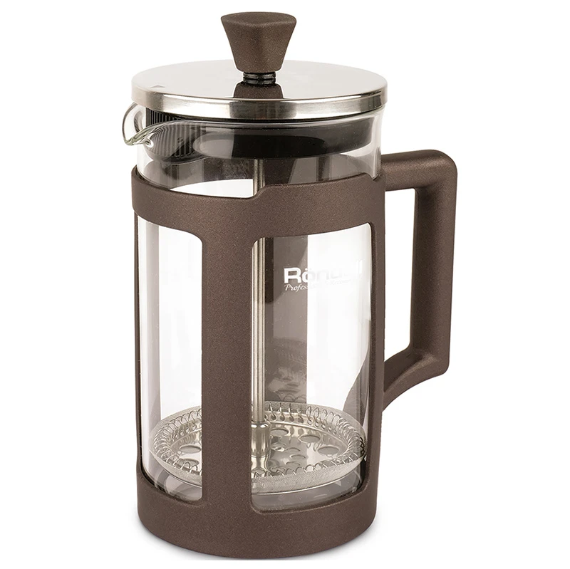 Френч-пресс rondell rds-1296, 0,6л, коричневый 2
