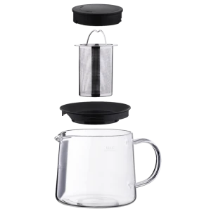 Ceainic cu infuzor ardesto ar0710fp, 1l, transparent Thumbnail 3