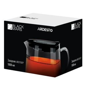Ceainic cu infuzor ardesto ar0710fp, 1l, transparent Thumbnail 3