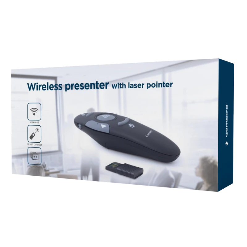 Презентер gembird wp-l-11, черный 5