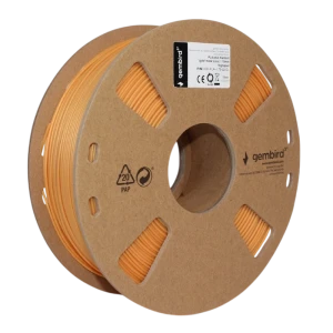 Нить для 3d-принтера gembird 3dp-pla+1.75-02-gl, pla+, золотой, 1.75 мм, 1кг Thumbnail 3