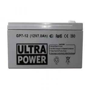 Аккумулятор для резервного питания ultra power gp7-12, 12в, 7а*ч Thumbnail 3