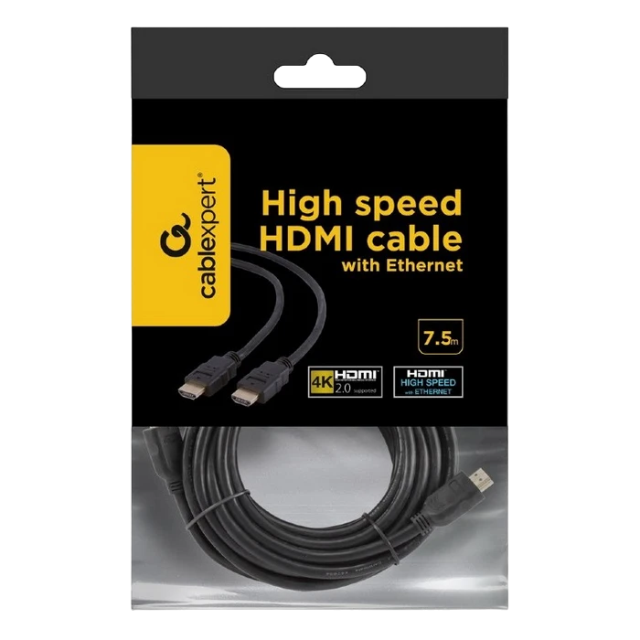 Видеокабель cablexpert cc-hdmi4-7.5m, hdmi (m) - hdmi (m), 7,5м, чёрный 3