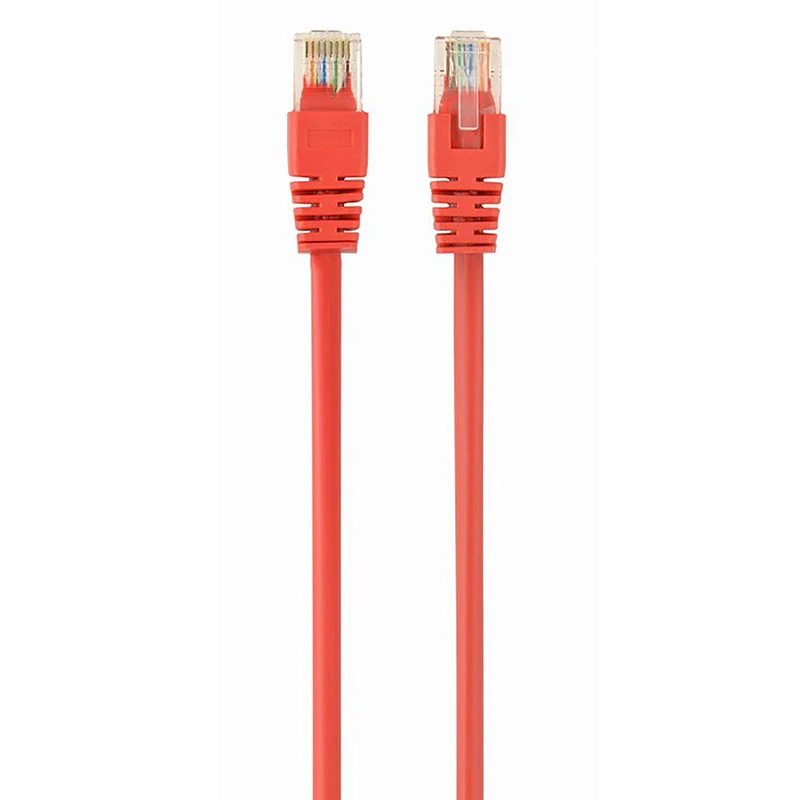 Patch cord cablexpert pp12-0.25m/r, cat5e utp, 0,25m, roșu 3