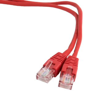 Patch cord cablexpert pp12-0.25m/r, cat5e utp, 0,25m, roșu Thumbnail 5