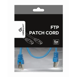 Patch cord cablexpert pp22-0.5m/b, cat5e ftp, 0,5m, albastru Thumbnail 5