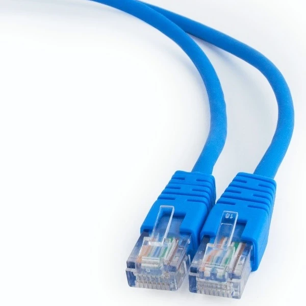 Патч-корд cablexpert pp6-0.5m/b, cat6 ftp , 0,5м, синий 3