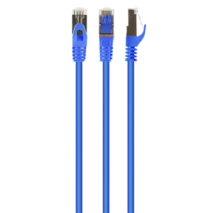 Патч-корд cablexpert pp6-0.5m/b, cat6 ftp , 0,5м, синий