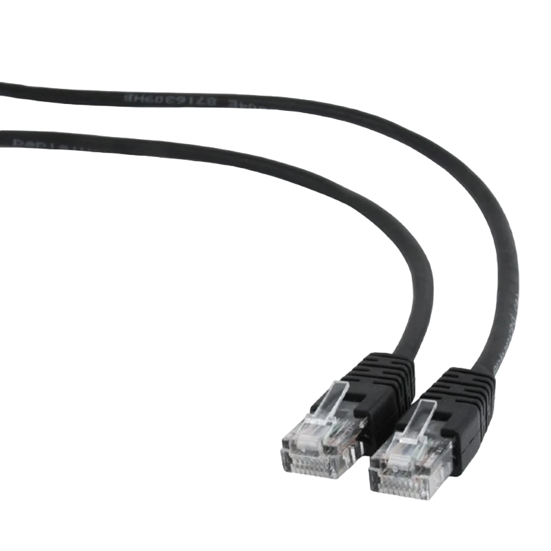 Патч-корд cablexpert pp6-0.5m/bk, cat6 ftp , 0,5м, чёрный 5