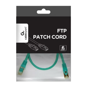 Patch cord cablexpert pp6-0.5m/g, cat6 ftp , 0,5m, verde Thumbnail 3