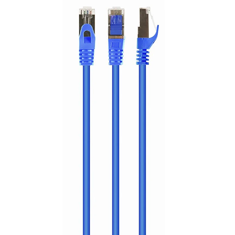 Patch cord cablexpert pp6-1m/b, cat6 ftp , 1m, albastru 6