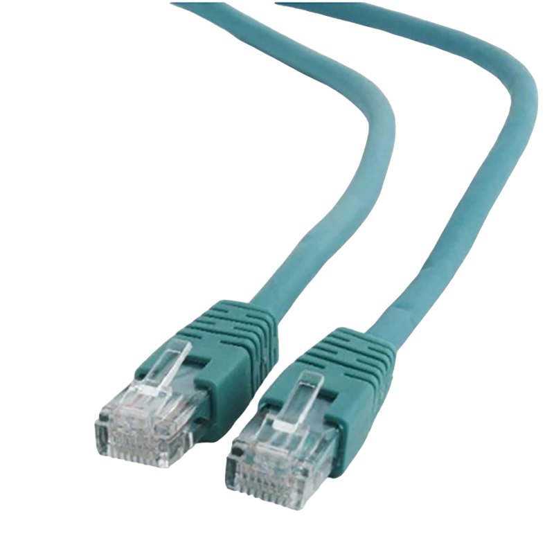 Patch cord cablexpert pp6u-1m/g, cat6 utp, 1m, verde 2