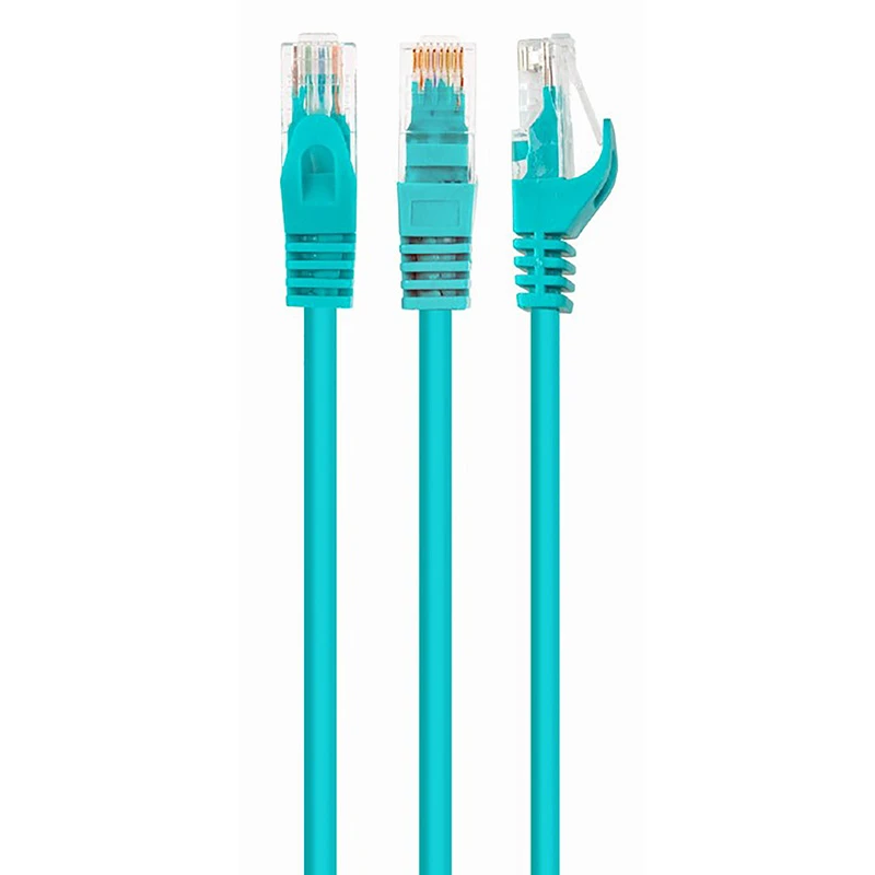 Patch cord cablexpert pp6u-1m/g, cat6 utp, 1m, verde 3