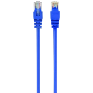 Патч-корд cablexpert pp12-0.5m/b, cat5e utp, 0,5м, синий