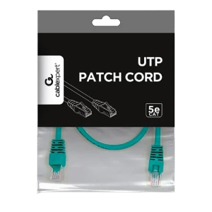 Patch cord cablexpert pp12-0.5m/g, cat5e utp, 0,5m, verde Thumbnail 2