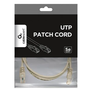 Patch cord cablexpert pp12-0.5m, cat5e utp, 0,5m, gri Thumbnail 3