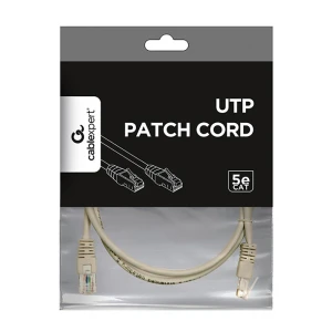 Patch cord cablexpert pp12-0.5m, cat5e utp, 0,5m, gri Thumbnail 4