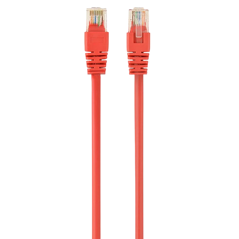 Патч-корд cablexpert pp12-0.5m/r, cat5e utp, 0,5м, красный 7