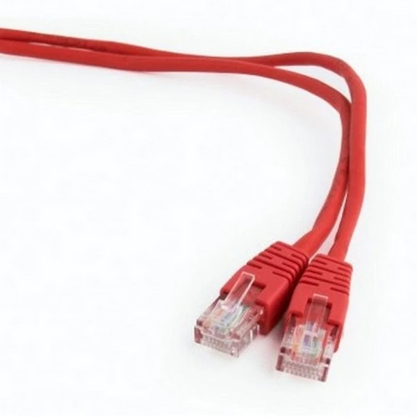 Patch cord cablexpert pp12-0.5m/r, cat5e utp, 0,5m, roșu 3