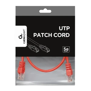 Patch cord cablexpert pp12-0.5m/r, cat5e utp, 0,5m, roșu Thumbnail 6