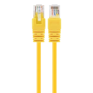 Патч-корд cablexpert pp12-0.5m/y, cat5e utp, 0,5м, жёлтый