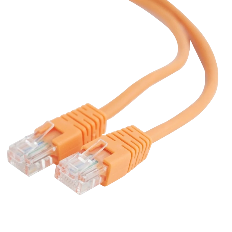 Patch cord cablexpert pp12-1m/o, cat5e utp, 1m, portocaliu 5