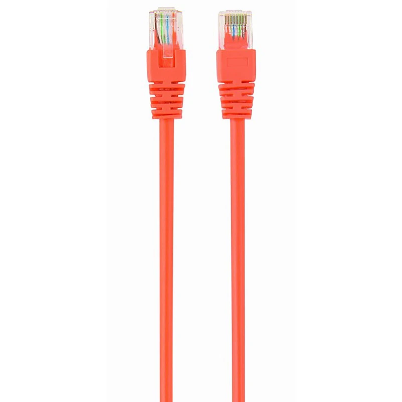 Patch cord cablexpert pp12-1m/o, cat5e utp, 1m, portocaliu 2