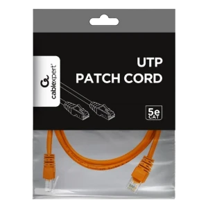 Patch cord cablexpert pp12-1m/o, cat5e utp, 1m, portocaliu Thumbnail 3