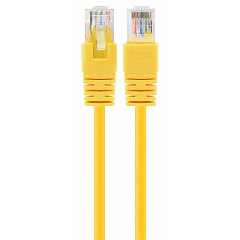 Патч-корд cablexpert pp12-1m/y, cat5e utp, 1м, жёлтый 5