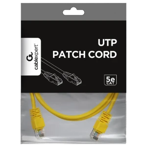 Патч-корд cablexpert pp12-1m/y, cat5e utp, 1м, жёлтый Thumbnail 4