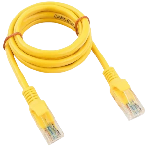 Патч-корд cablexpert pp12-1m/y, cat5e utp, 1м, жёлтый Thumbnail 3