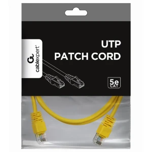Патч-корд cablexpert pp12-1m/y, cat5e utp, 1м, жёлтый Thumbnail 2
