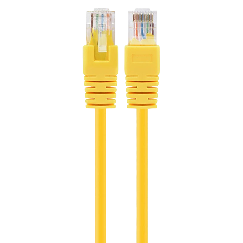 Patch cord cablexpert pp12-2m/y, cat5e utp, 2m, galben 3